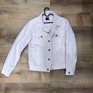 BDG pink denim jacket